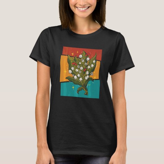 T-shirt Fleur de Lys Vintage (Devant)