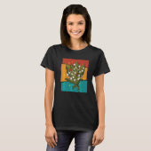 T-shirt Fleur de Lys Vintage (Devant entier)