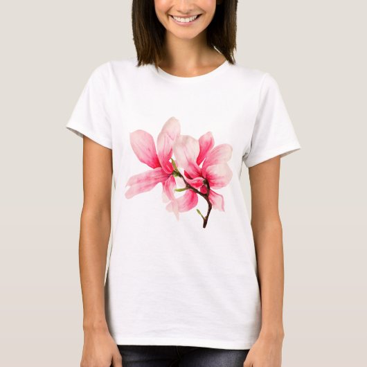T-shirt Fleur de magnolia (Devant)