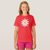 T-shirt Fleur de marguerite (Devant entier)