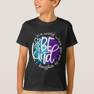 T-shirt Fleur de marguerite être genre Prévention Suicide