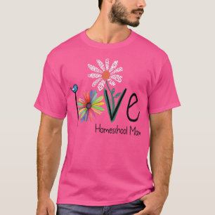 T-shirt Fleur de marguerite Fleur de marguerite Homeschool
