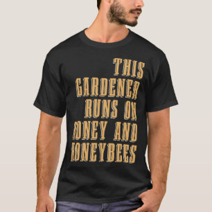 T-shirt Fleur de miel de jardinier Plantes Jardin jardinag