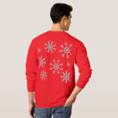 T-shirt Fleur de neige (Dos entier)