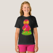 T-shirt Fleur de perroquet (Devant entier)