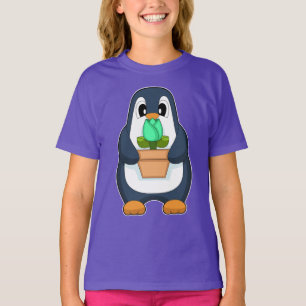 T-shirt Fleur de pingouin