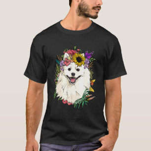 T-shirt Fleur de plante botanique Esquimau américain