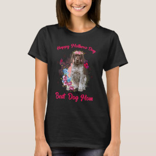 T-shirt Fleur de pointer germanique à cheveux courts Happy