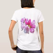 T-shirt Fleur de rhododendron (Dos)