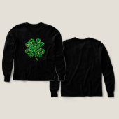 T-Shirt Fleur de Saint-Patrick (Motif recto et verso)