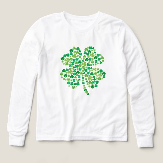 T-Shirt Fleur de Saint-Patrick (Motif recto)