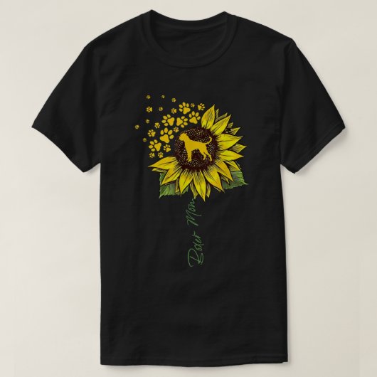 T-shirt Fleur de soleil mère de la boîte (Design devant)