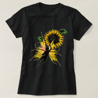 T-shirt Fleur de tournesol