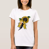 T-shirt Fleur de tournesol (Devant)