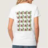 T-SHIRT FLEUR DE TRÈFLE VIOLET (Dos)