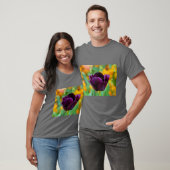 T-Shirt Fleur de Tulipe Élégant (Unisexe)
