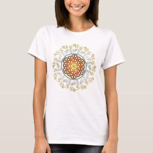 T-shirt Fleur de vie / Blume des Lebens - Ornement IV