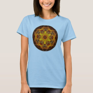T-shirt Fleur de vie fractale - Cube de Metatron