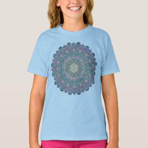 T-shirt Fleur de Vie - Mandala de style indien 1