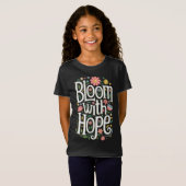 T-Shirt Fleur d'espoir (Devant entier)