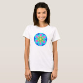 T-shirt Fleur d'été (Devant entier)