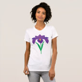 T-shirt Fleur d'Iris (Devant entier)