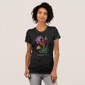 T-shirt Fleur d'Iris (Devant entier)