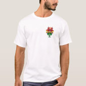T-shirt Fleur d'oiseaux de Steph (Devant)