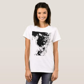 T-shirt Fleur Doodle (Devant entier)