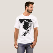 T-shirt Fleur Doodle (Devant entier)
