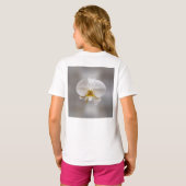 T-shirt Fleur d'orchidée (Dos entier)
