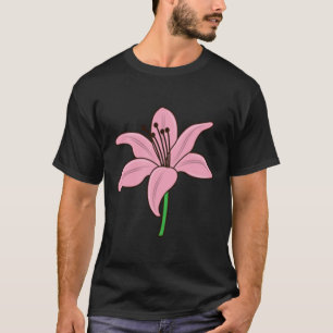 T-shirt Fleur d'Orchidée pour Corsage
