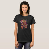 T-shirt Fleur Dragon Sakura (Devant entier)