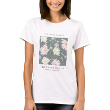T-shirt fleur du mois de naissance Novembre