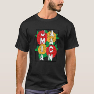 T-shirt Fleur du patrimoine jamaïcain culturel traditionne