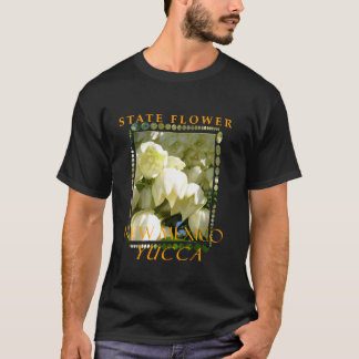 T-shirt Fleur du Territoire du Nouveau-Mexique L'Yucca