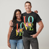 T-shirt Fleur en amour garçon (Unisexe)