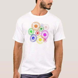 T-shirt Fleur en panne