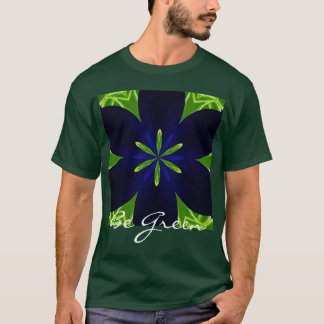 T-SHIRT FLEUR EN VERRE