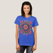 T-shirt Fleur enseignant hors service (Devant entier)