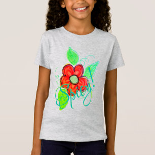 T-Shirt Fleur épicée
