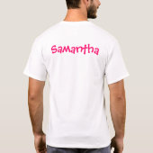 T-shirt Fleur fille (Dos)