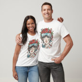 T-shirt Fleur fille (Unisexe)