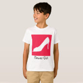 T-shirt Fleur fille (Devant entier)