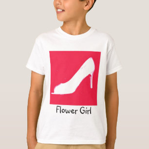 T-shirt Fleur fille