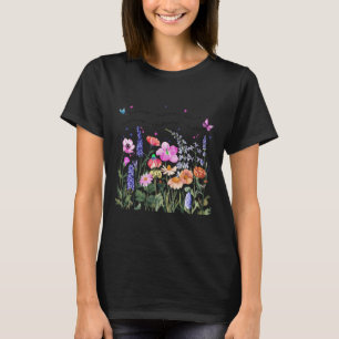 T-shirt Fleur Florale anti-Trump Président démocrate Liber