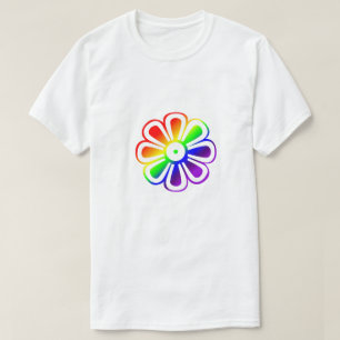 T-shirt Fleur Gay pride arc-en-ciel GLBTQ Design