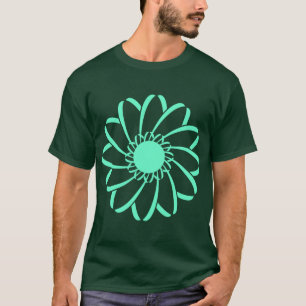 T-shirt Fleur Géométrique