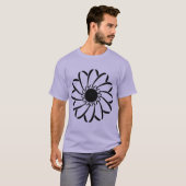 T-shirt Fleur géométrique (Devant entier)