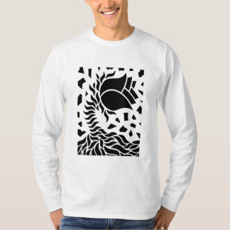 T-shirt Fleur géométrique